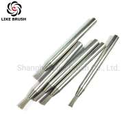 Long Stainless Handle Abrasive Wire Polishing End Brushes