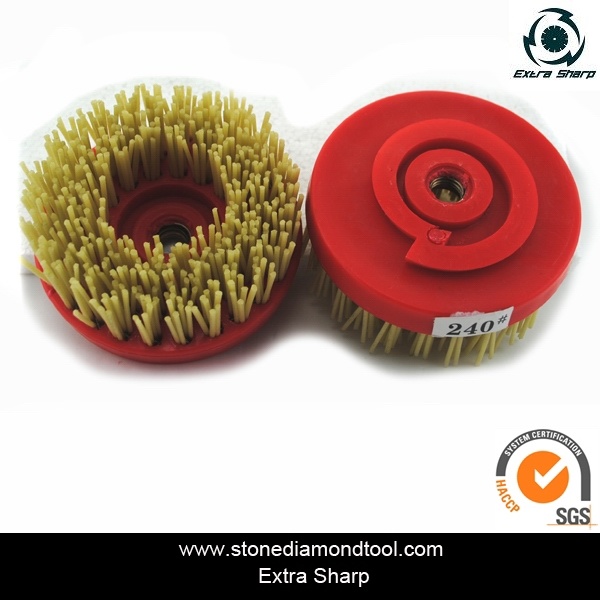 Snail Lock Diamond Steel Abrasive Brush